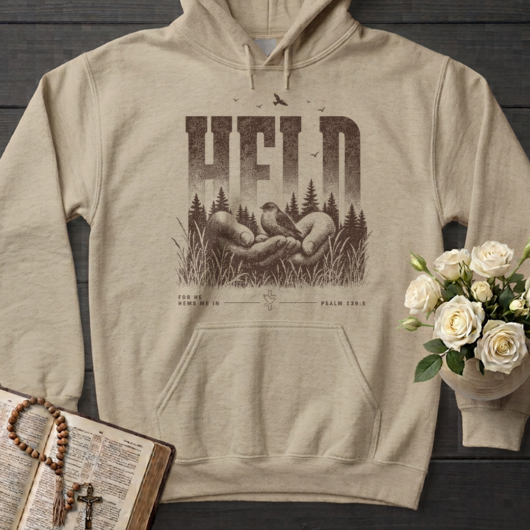 Held For He Hems Me In Psalm 139.5 01