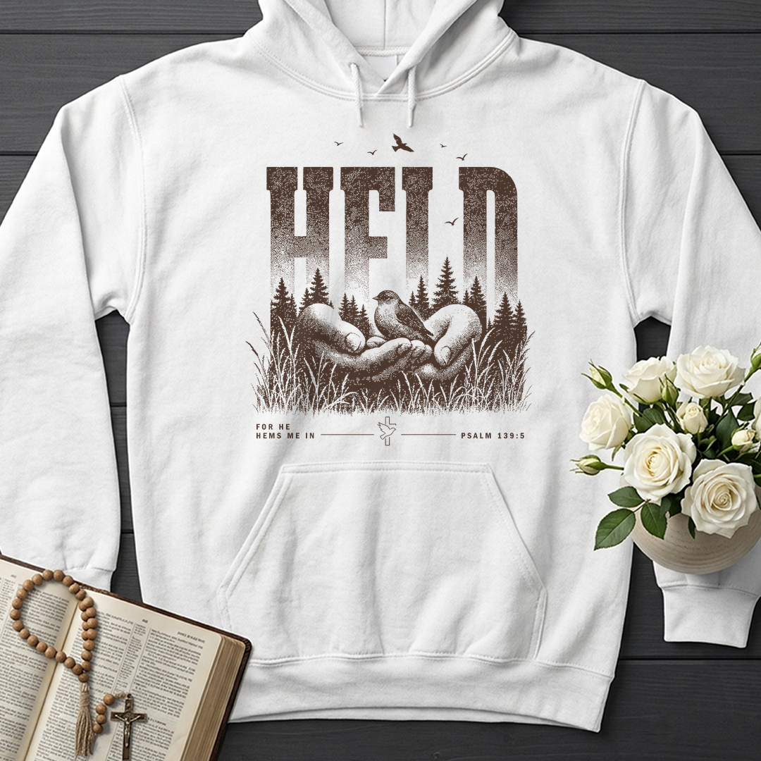Held For He Hems Me In Psalm 139.5 01