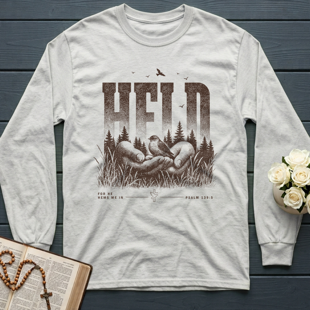 Held For He Hems Me In Psalm 139.5 01