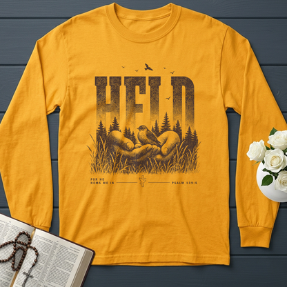 Held For He Hems Me In Psalm 139.5 01