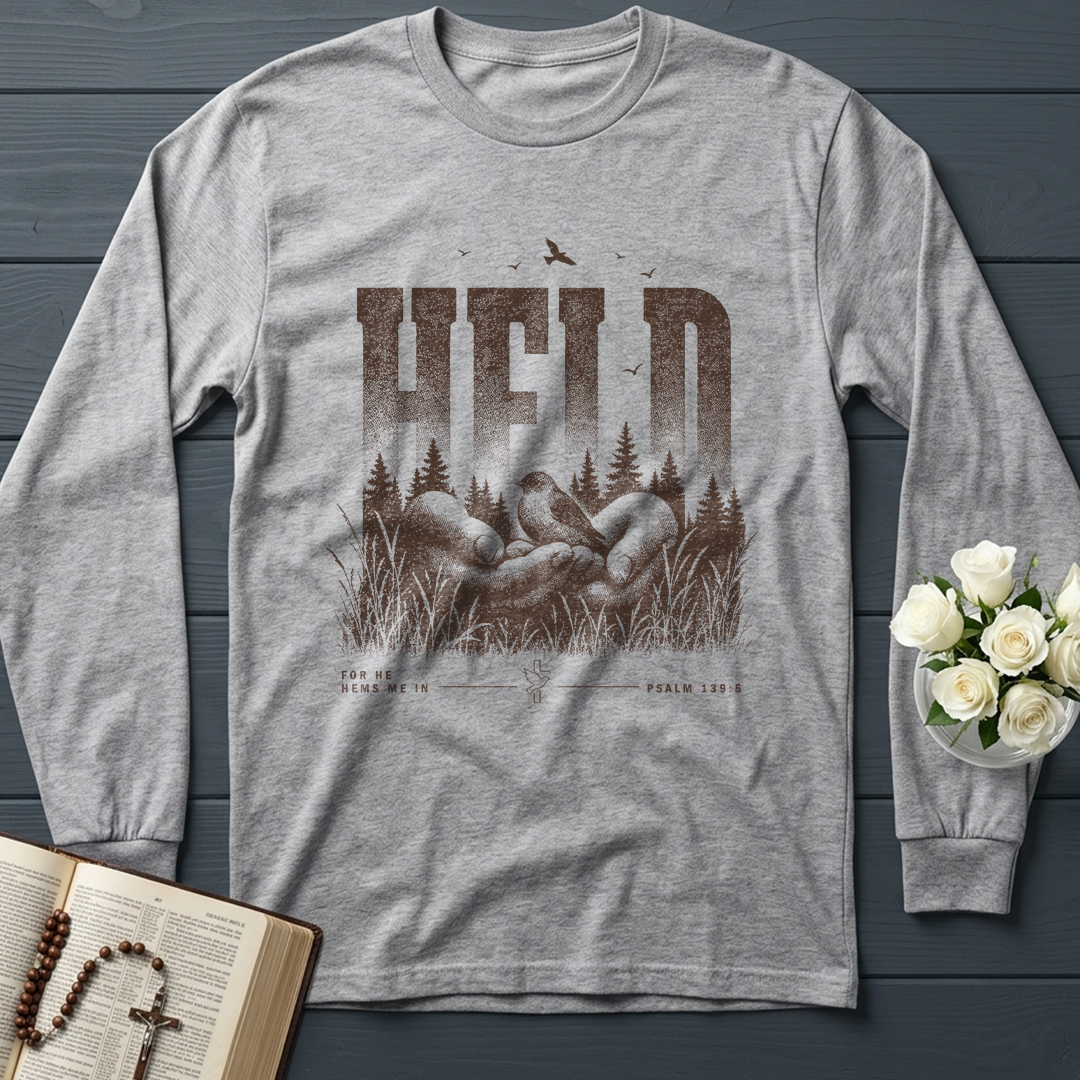 Held For He Hems Me In Psalm 139.5 01