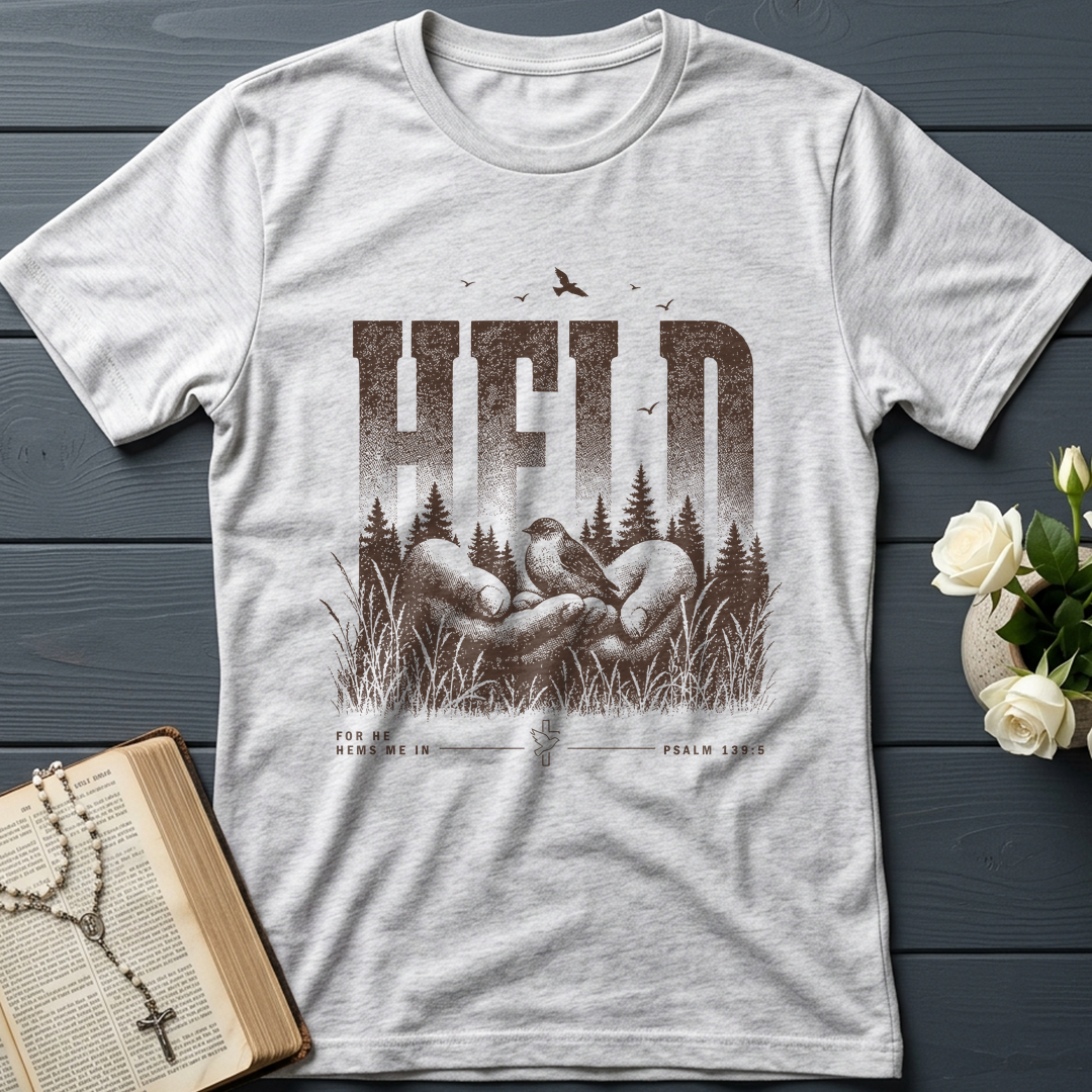 Held For He Hems Me In Psalm 139.5 01