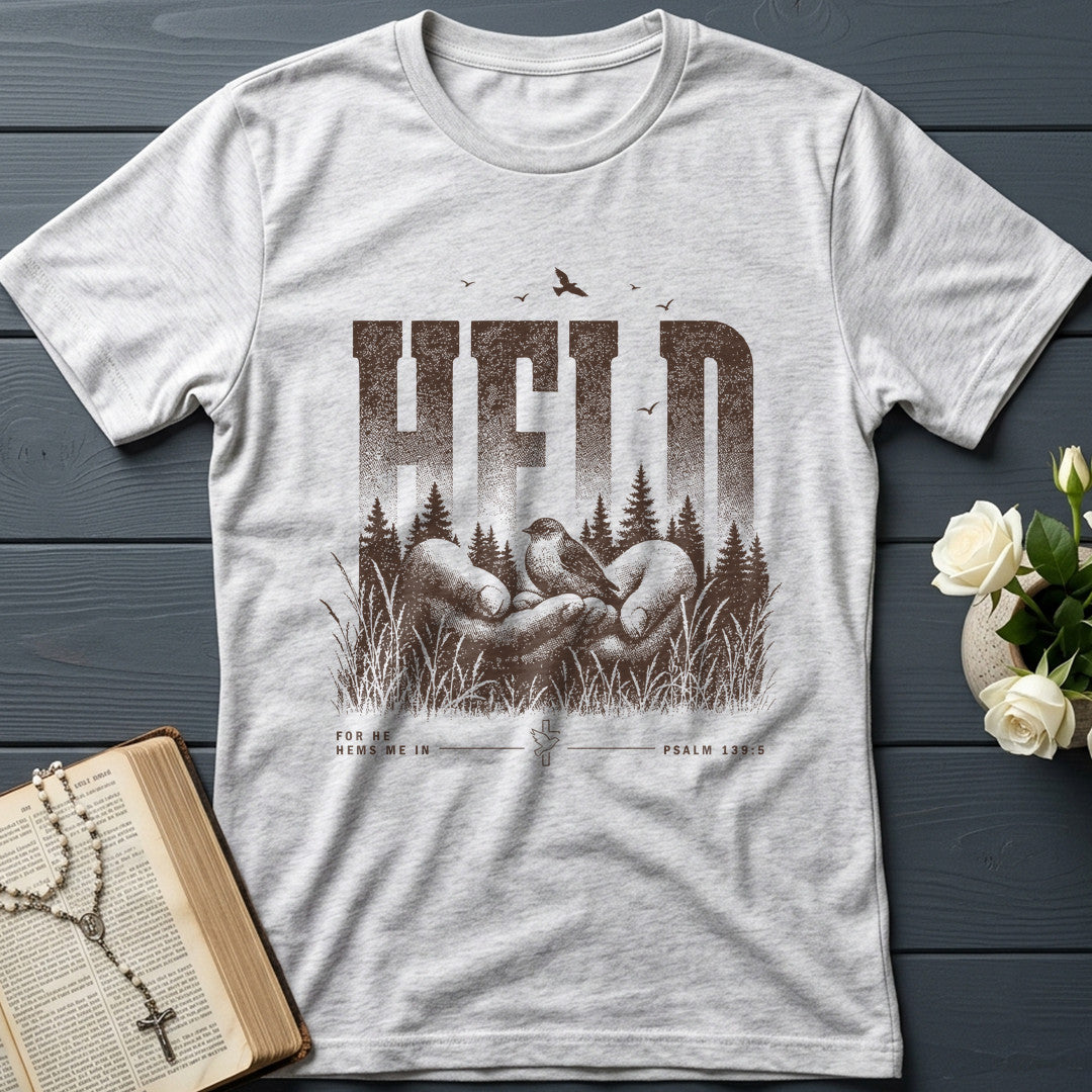 Held For He Hems Me In Psalm 139.5 01