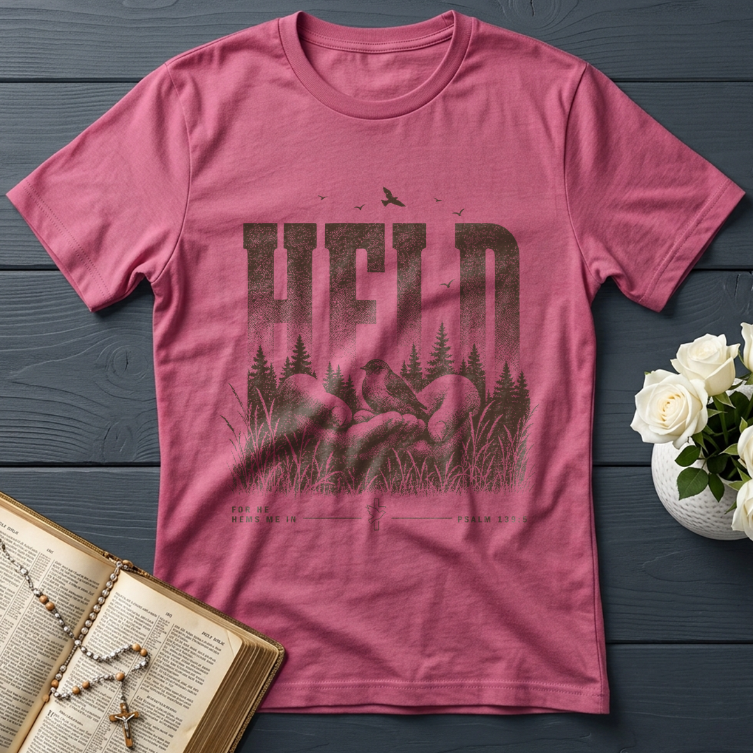 Held For He Hems Me In Psalm 139.5 01