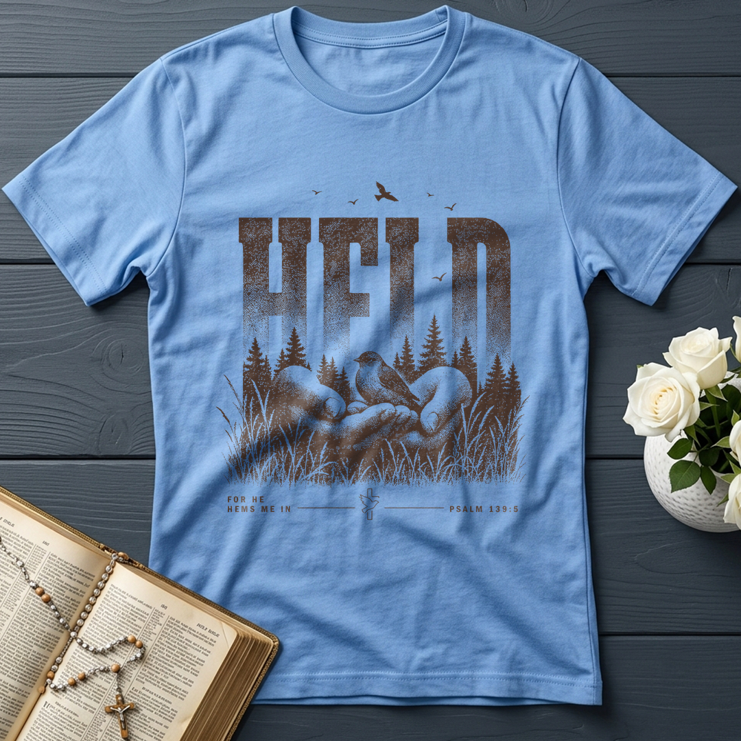 Held For He Hems Me In Psalm 139.5 01