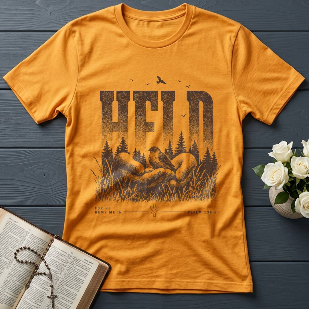 Held For He Hems Me In Psalm 139.5 01