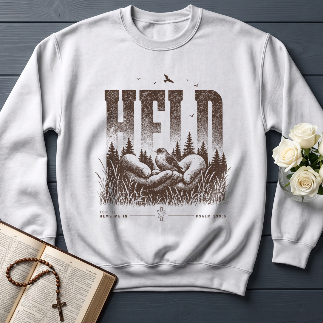 Held For He Hems Me In Psalm 139.5 01
