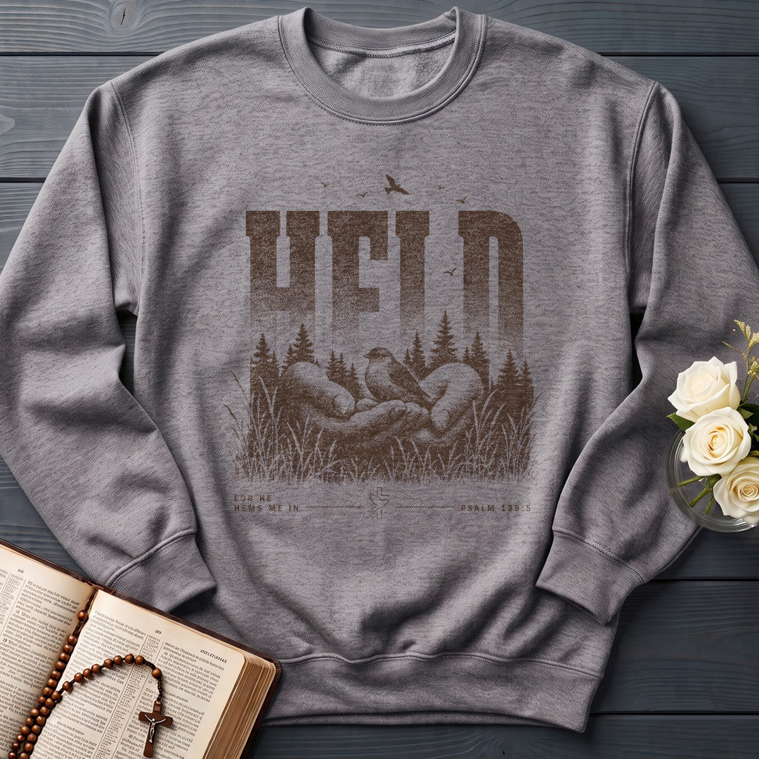 Held For He Hems Me In Psalm 139.5 01