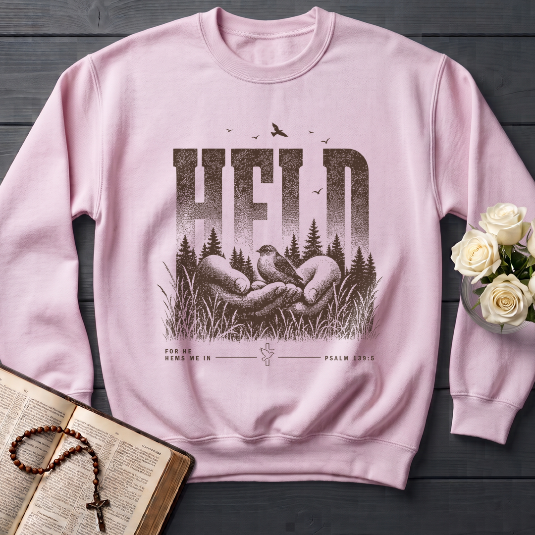 Held For He Hems Me In Psalm 139.5 01