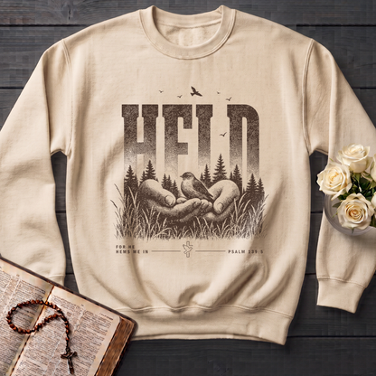 Held For He Hems Me In Psalm 139.5 01