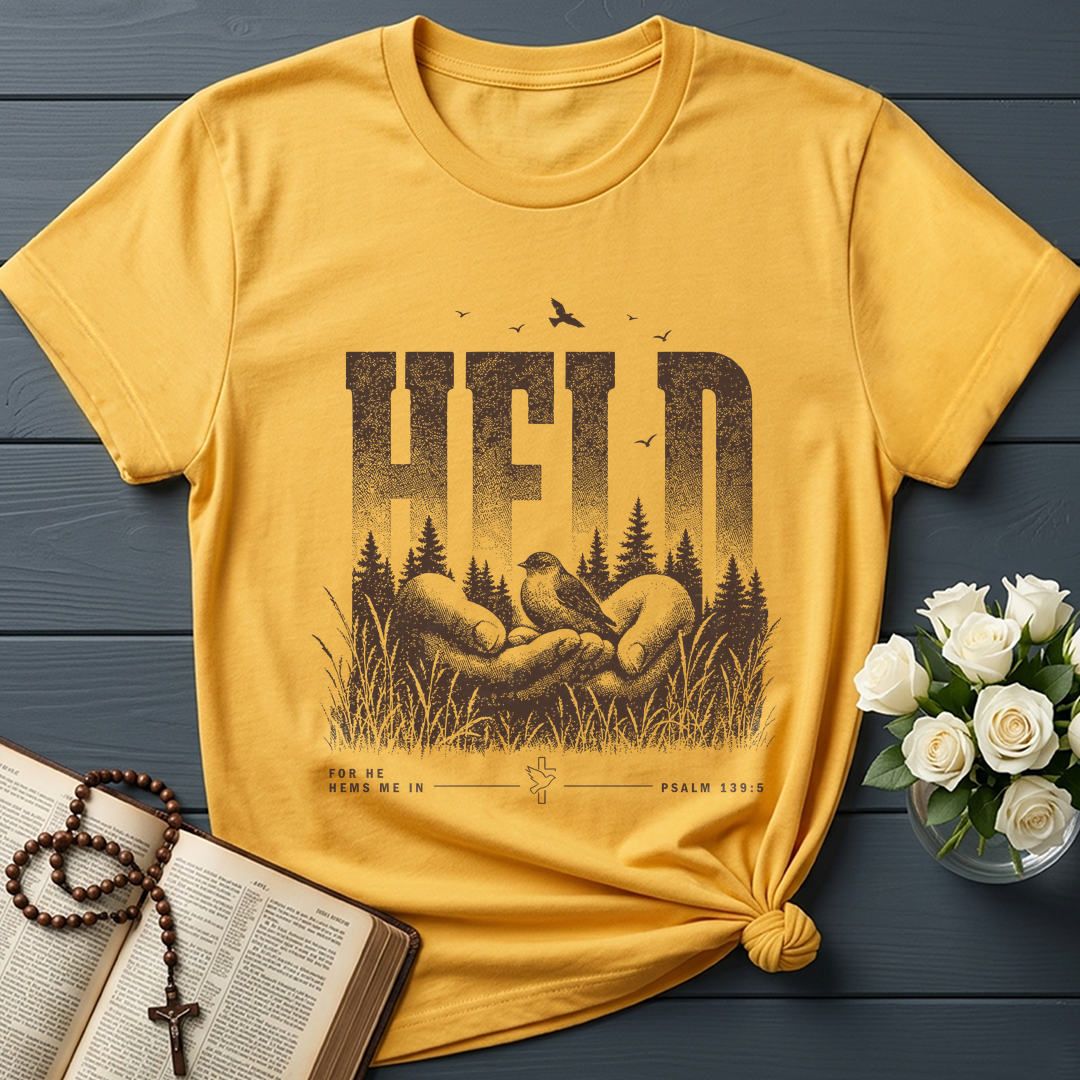Held For He Hems Me In Psalm 139.5 01