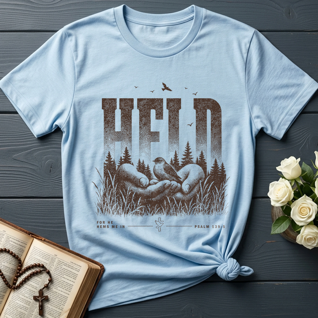 Held For He Hems Me In Psalm 139.5 01