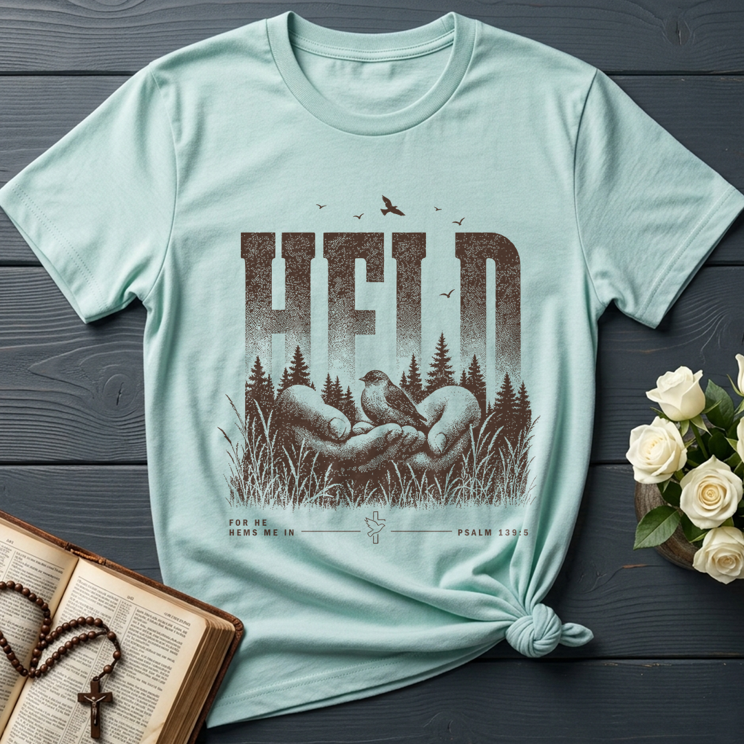 Held For He Hems Me In Psalm 139.5 01