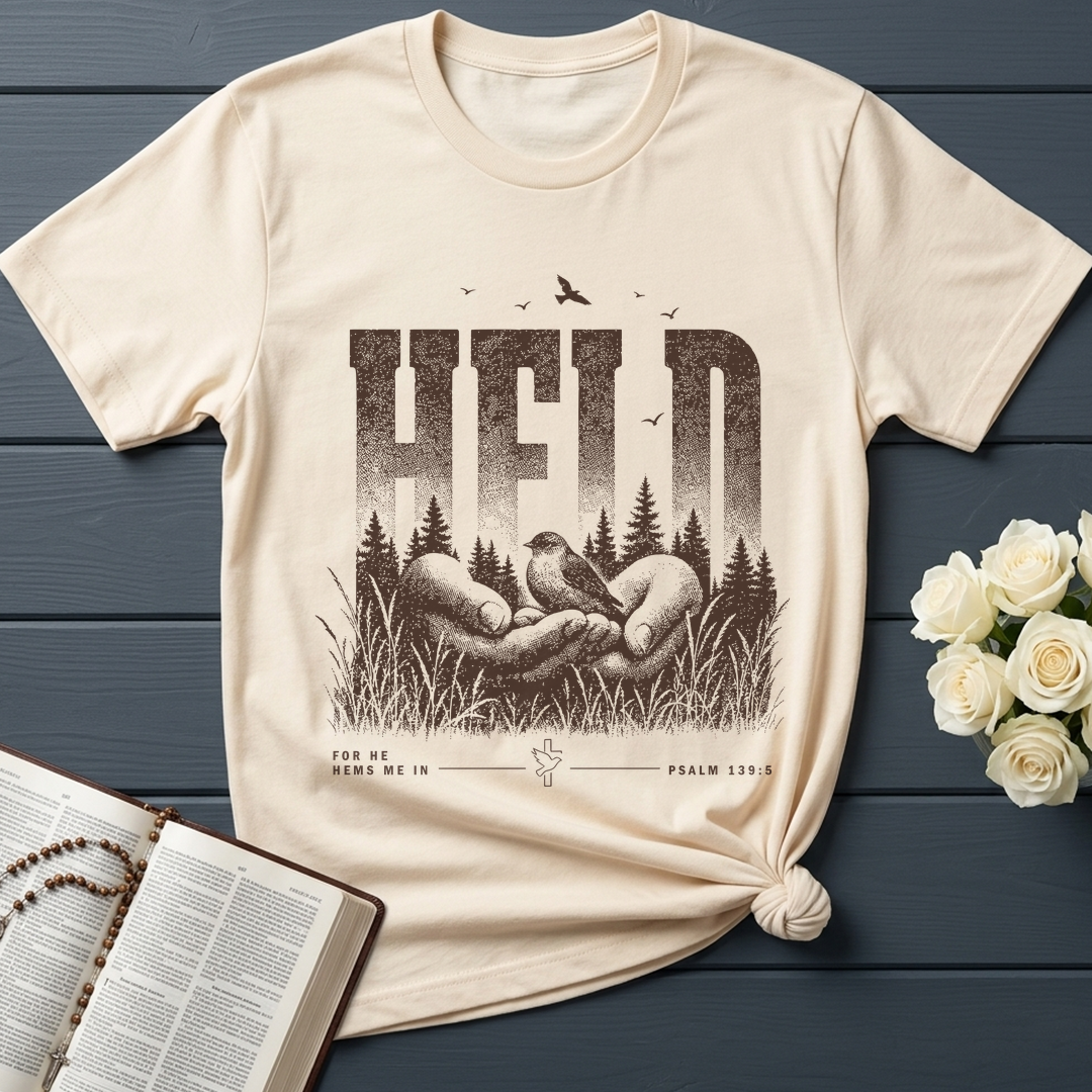 Held For He Hems Me In Psalm 139.5 01