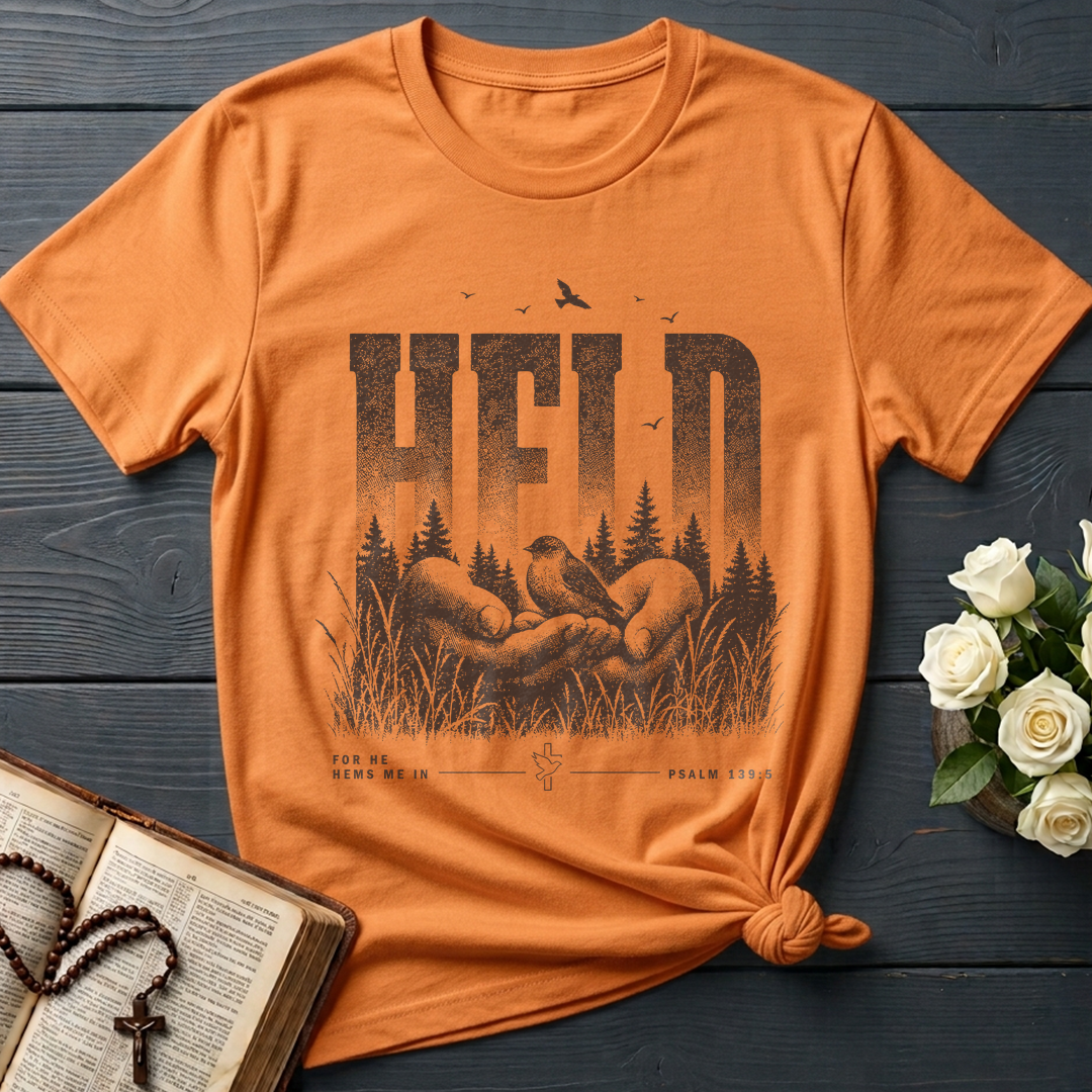 Held For He Hems Me In Psalm 139.5 01