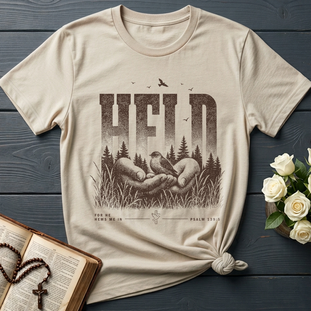 Held For He Hems Me In Psalm 139.5 01