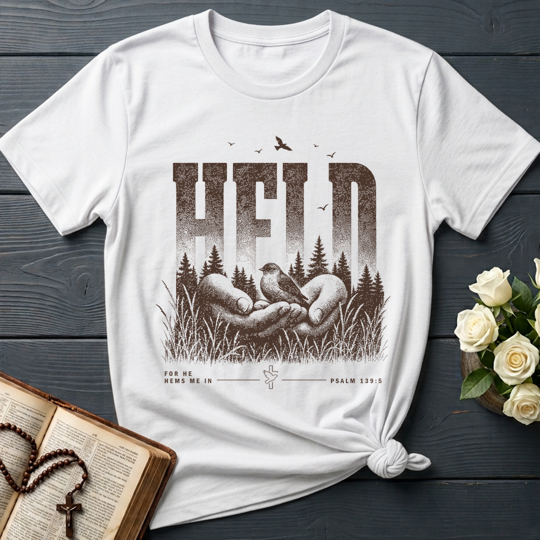 Held For He Hems Me In Psalm 139.5 01
