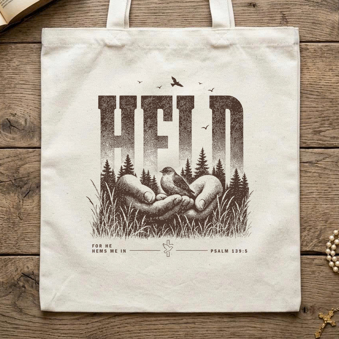 Held For He Hems Me In Psalm 139.5 01