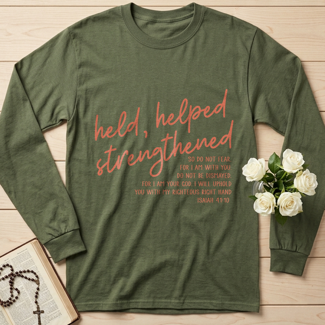 Held Helped Strengthened Isaiah 41.10 01