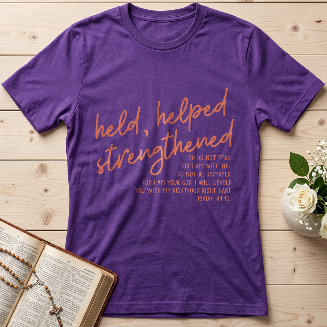 Held Helped Strengthened Isaiah 41.10 01