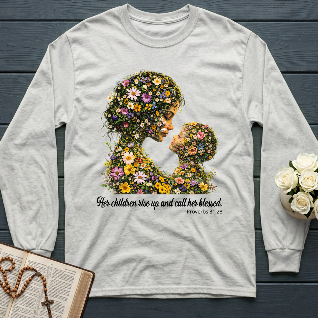 Her Children Rise Up And Call Her Blessed Proverbs 31.28 01