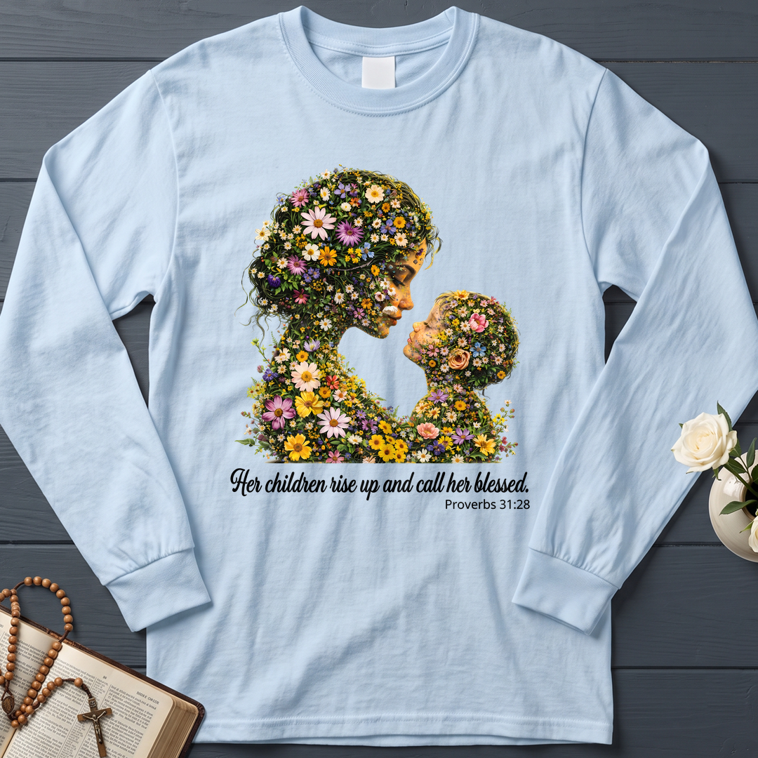 Her Children Rise Up And Call Her Blessed Proverbs 31.28 01