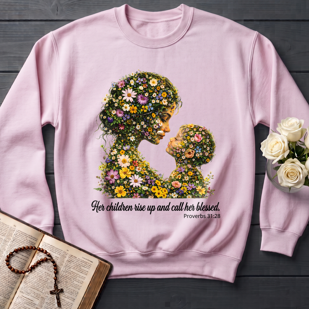 Her Children Rise Up And Call Her Blessed Proverbs 31.28 01