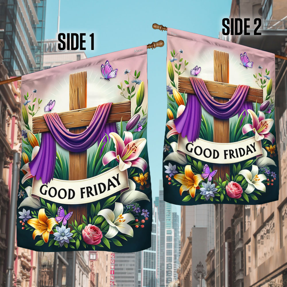 FLAGWIX  Good Friday Christian Cross Jesus Christ Flag