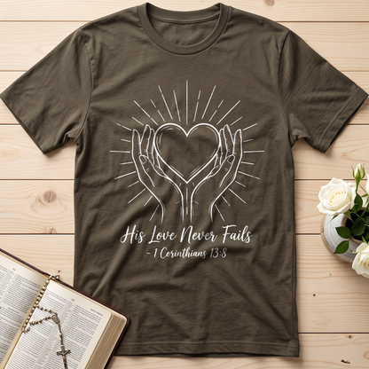 His Love Never Fails 1 Corinthians 13.8 01