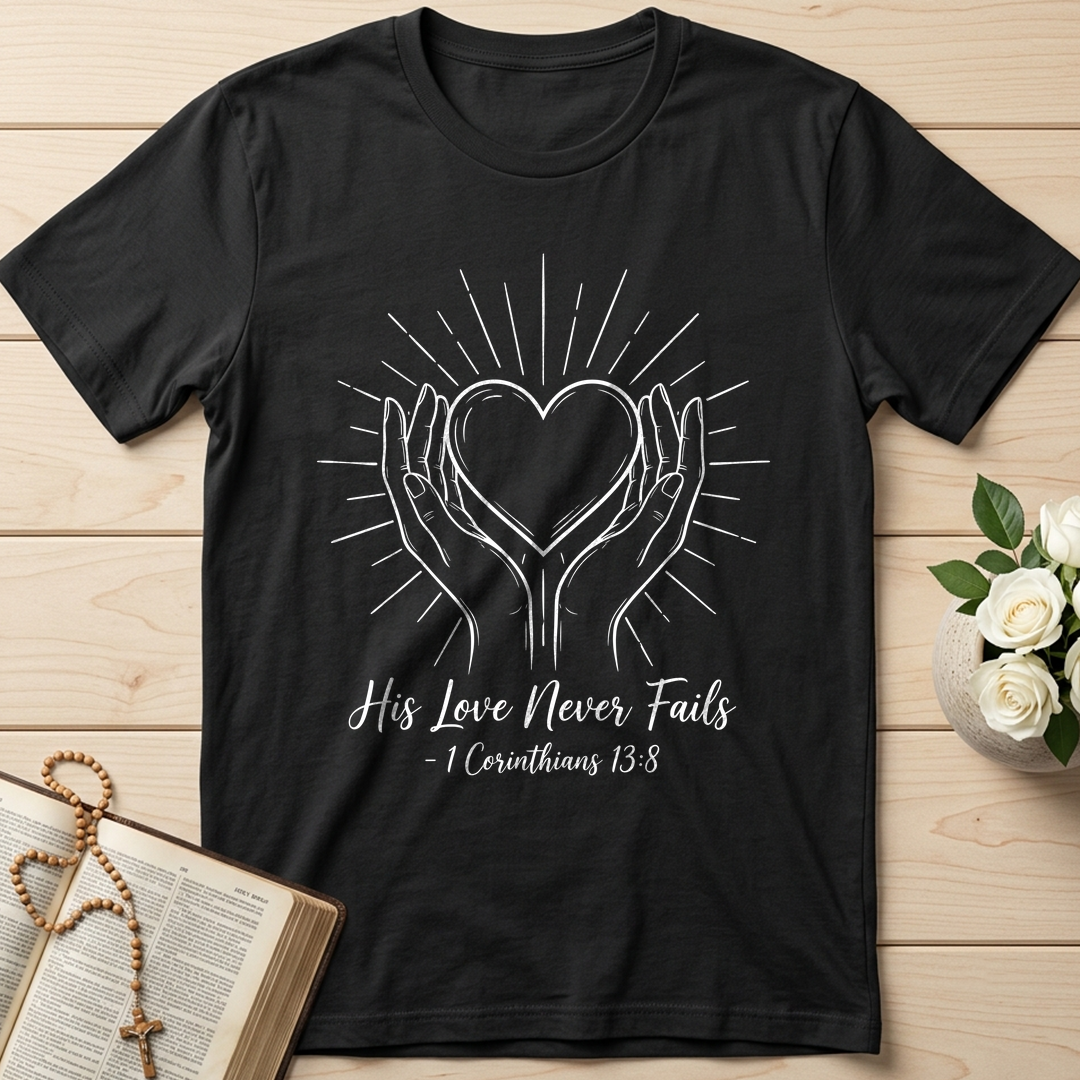His Love Never Fails 1 Corinthians 13.8 01