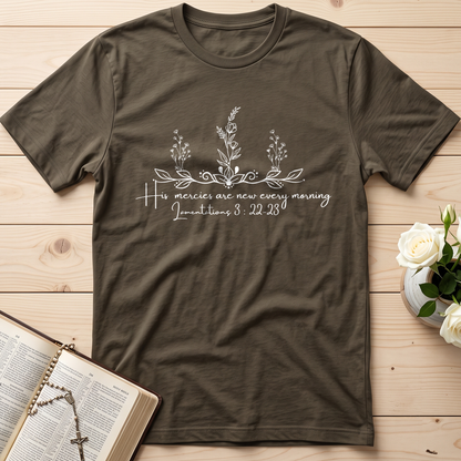 His Mercies Are New Every Morning Lamentations 3.22-23 09