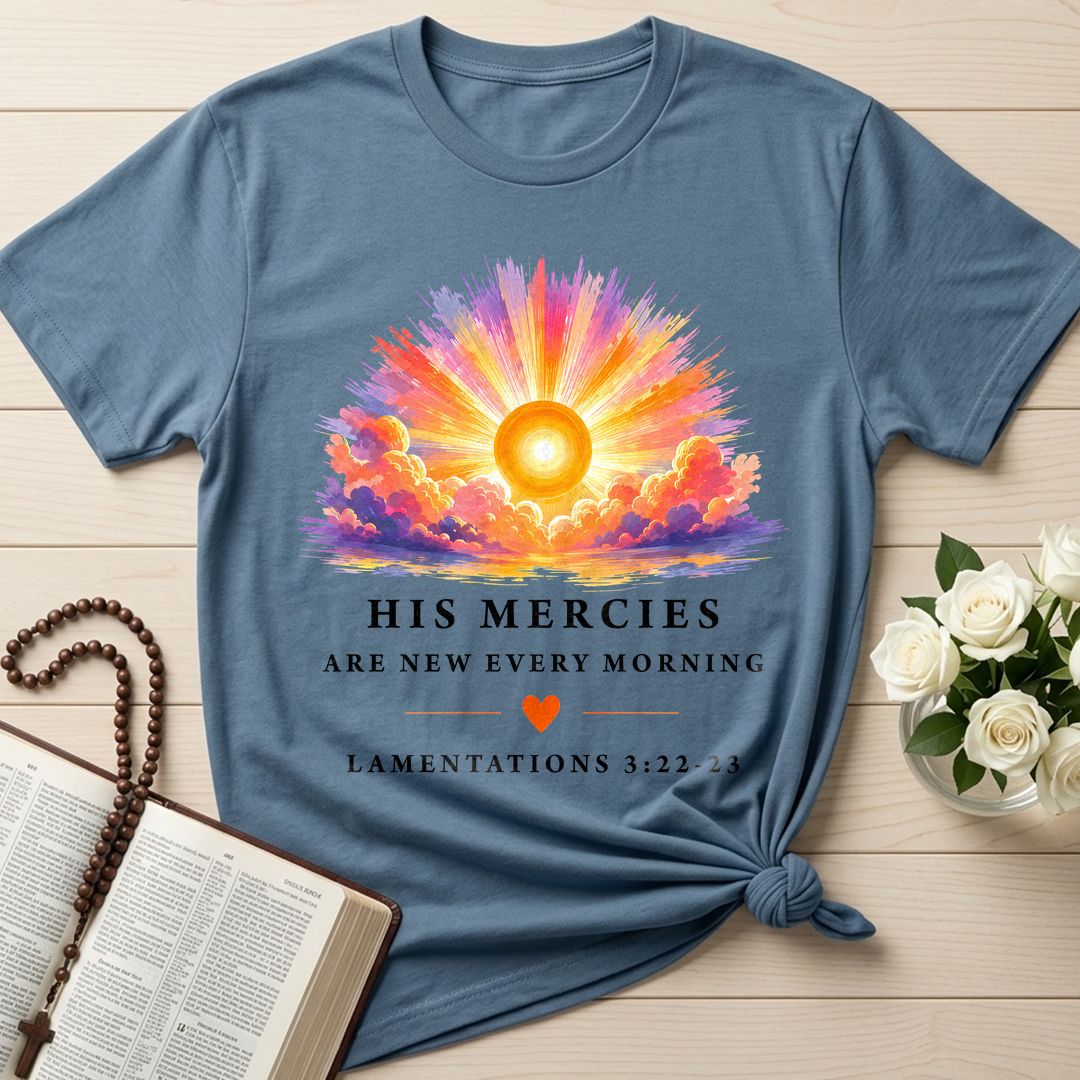 His Mercies Are New Every Morning Lamentations 3.22-23 11