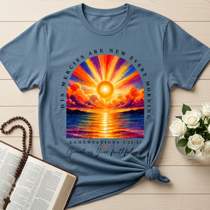 His Mercies Are New Every Morning Lamentations 3.22-23 12