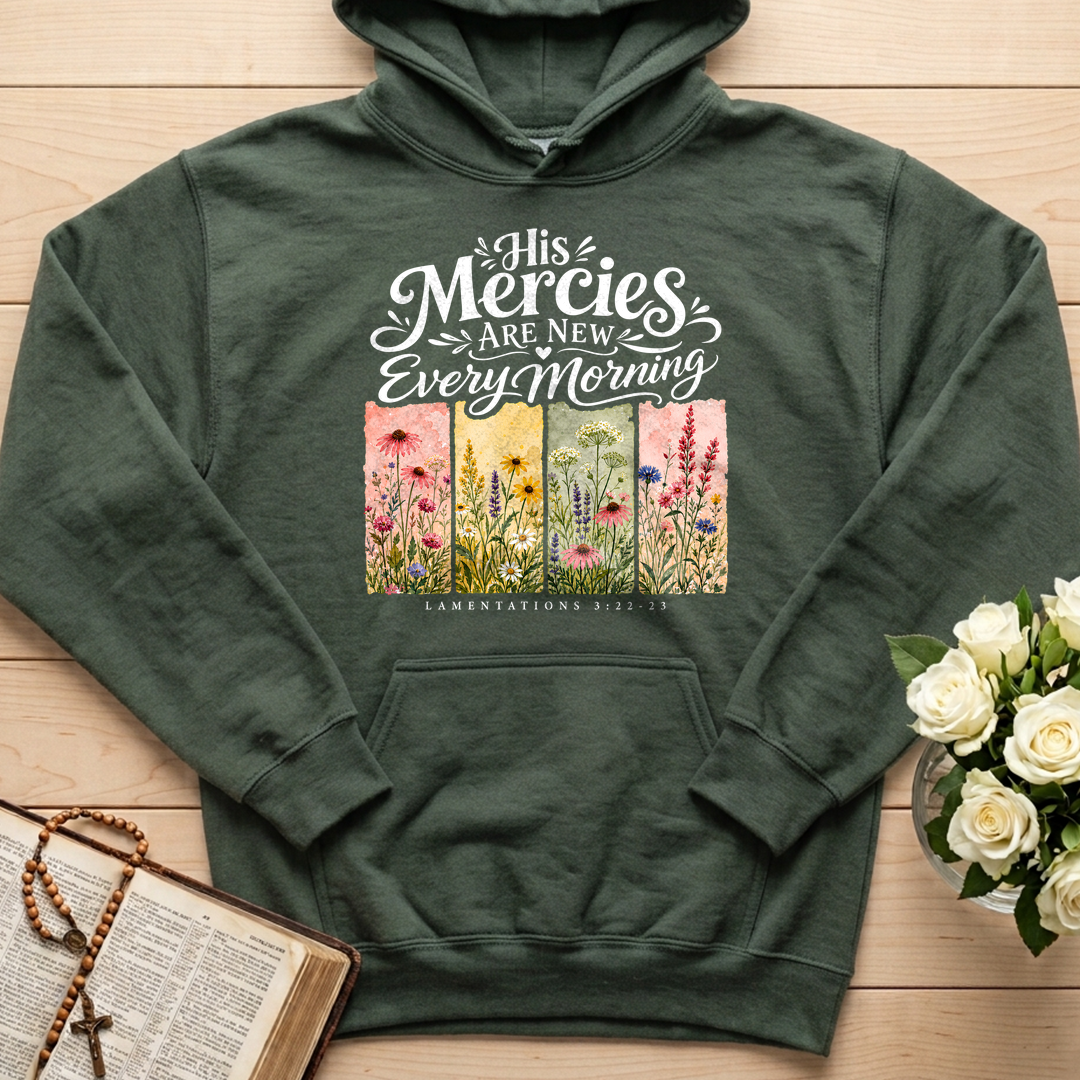 His Mercies Are New Every Morning Lamentations 3.22-23 16