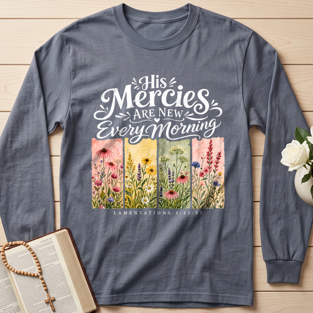His Mercies Are New Every Morning Lamentations 3.22-23 16