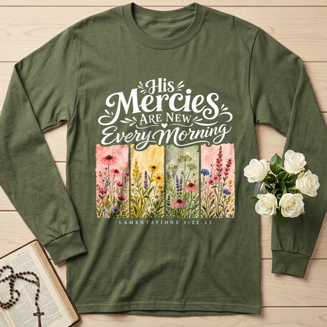 His Mercies Are New Every Morning Lamentations 3.22-23 16