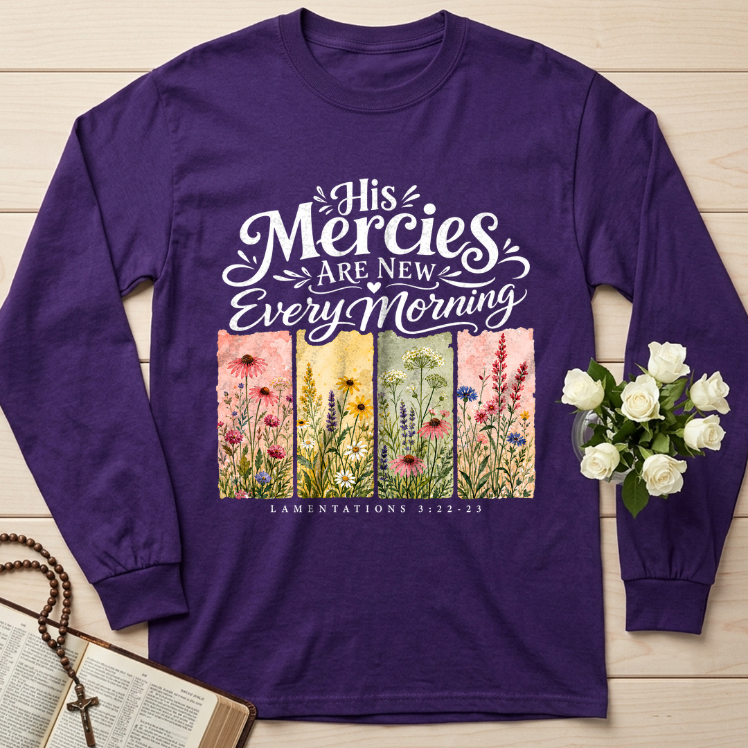 His Mercies Are New Every Morning Lamentations 3.22-23 16