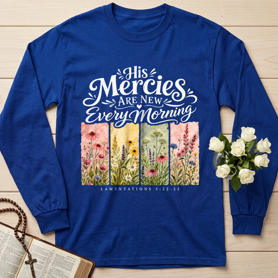 His Mercies Are New Every Morning Lamentations 3.22-23 16