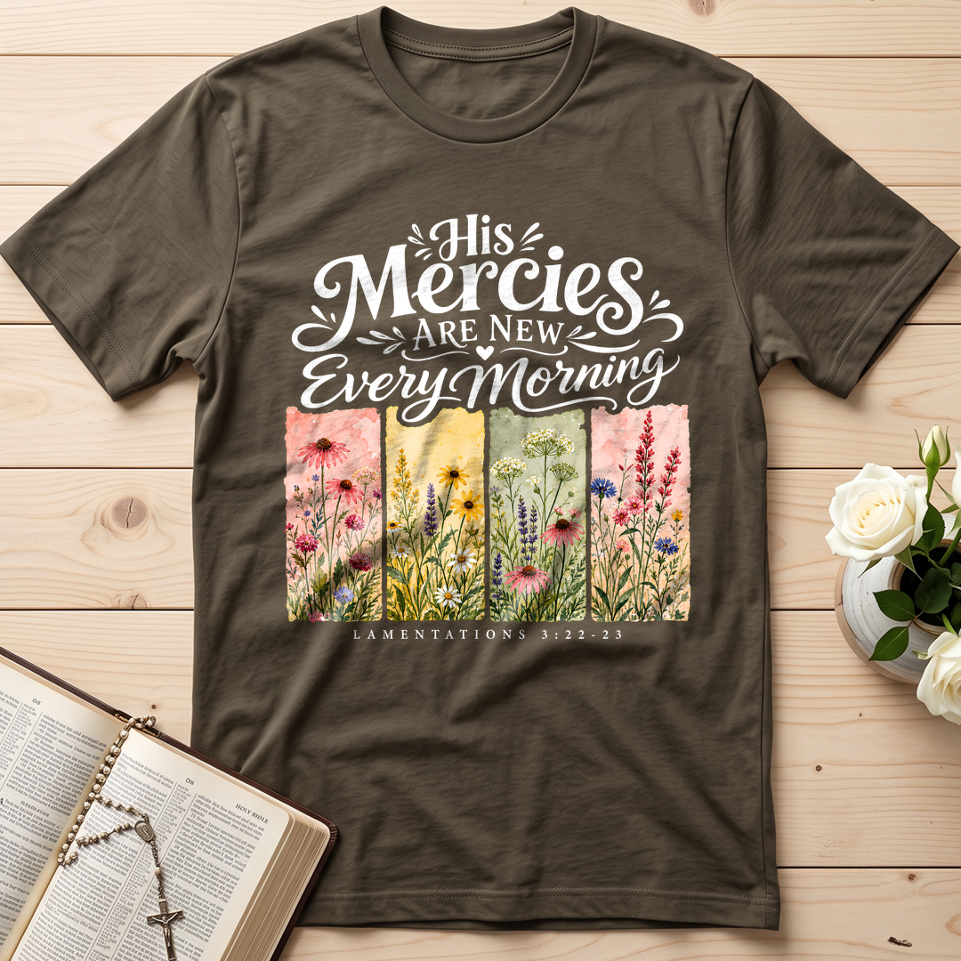 His Mercies Are New Every Morning Lamentations 3.22-23 16