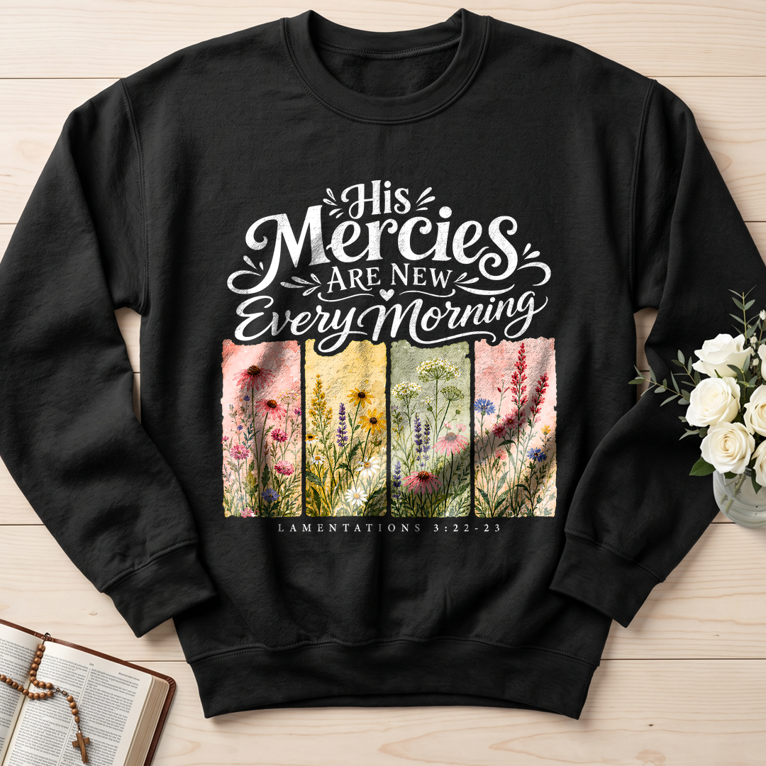 His Mercies Are New Every Morning Lamentations 3.22-23 16