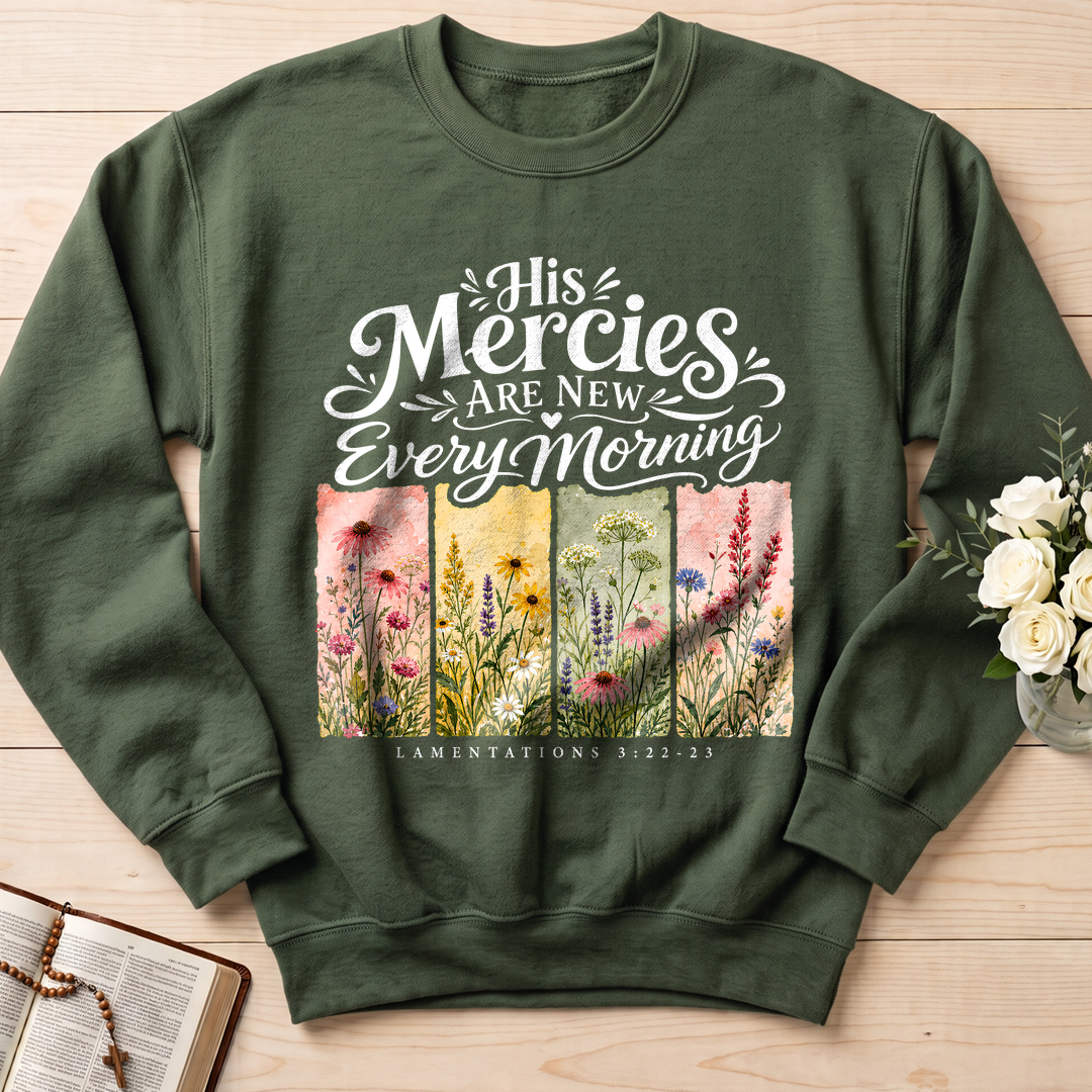 His Mercies Are New Every Morning Lamentations 3.22-23 16