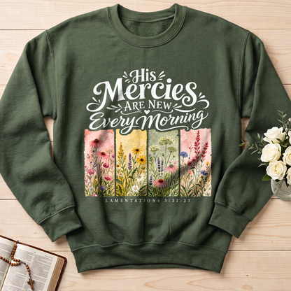 His Mercies Are New Every Morning Lamentations 3.22-23 16