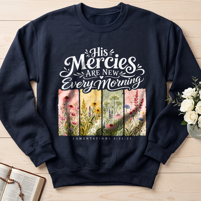 His Mercies Are New Every Morning Lamentations 3.22-23 16