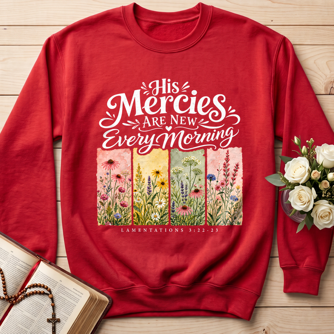 His Mercies Are New Every Morning Lamentations 3.22-23 16