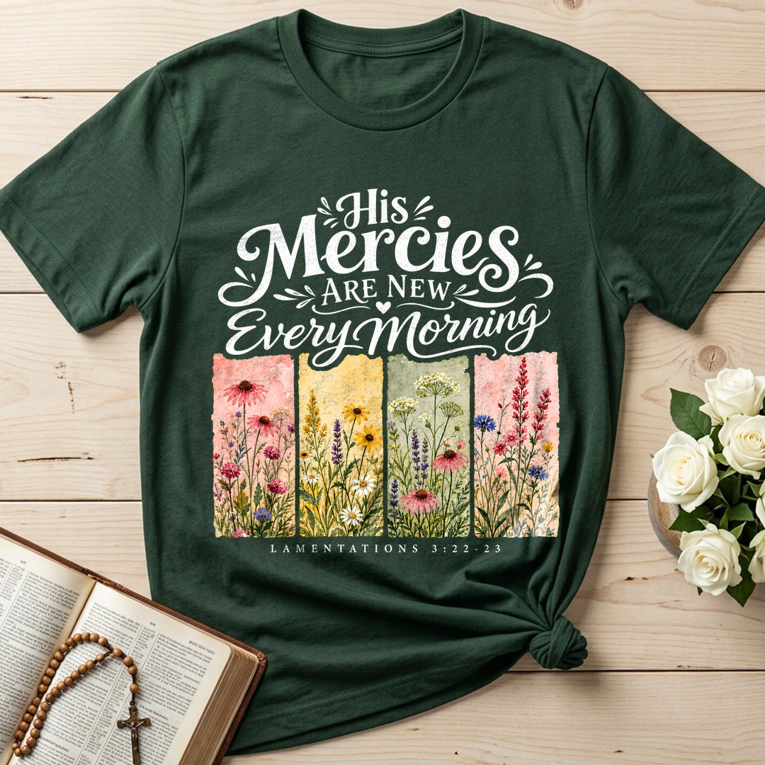 His Mercies Are New Every Morning Lamentations 3.22-23 16