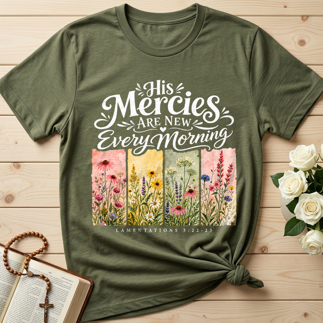 His Mercies Are New Every Morning Lamentations 3.22-23 16