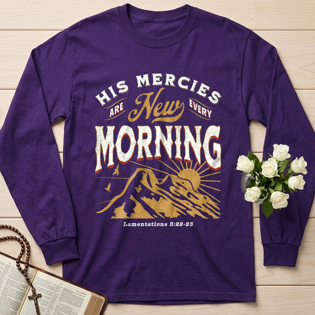 His Mercies Are New Every Morning Lamentations 3.22-23 20