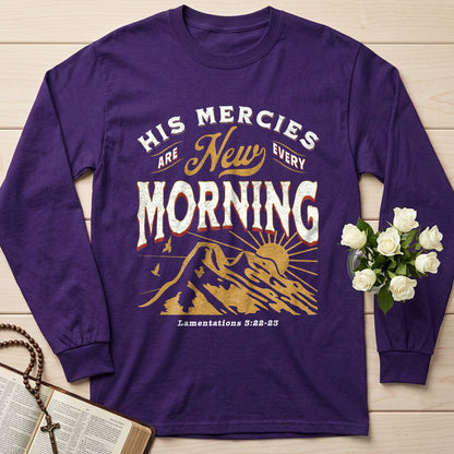His Mercies Are New Every Morning Lamentations 3.22-23 20