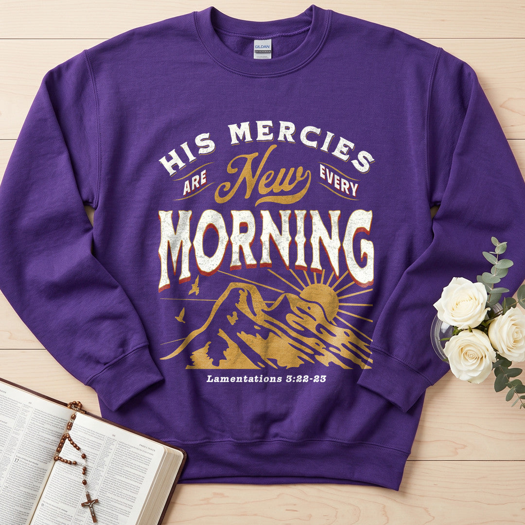 His Mercies Are New Every Morning Lamentations 3.22-23 20