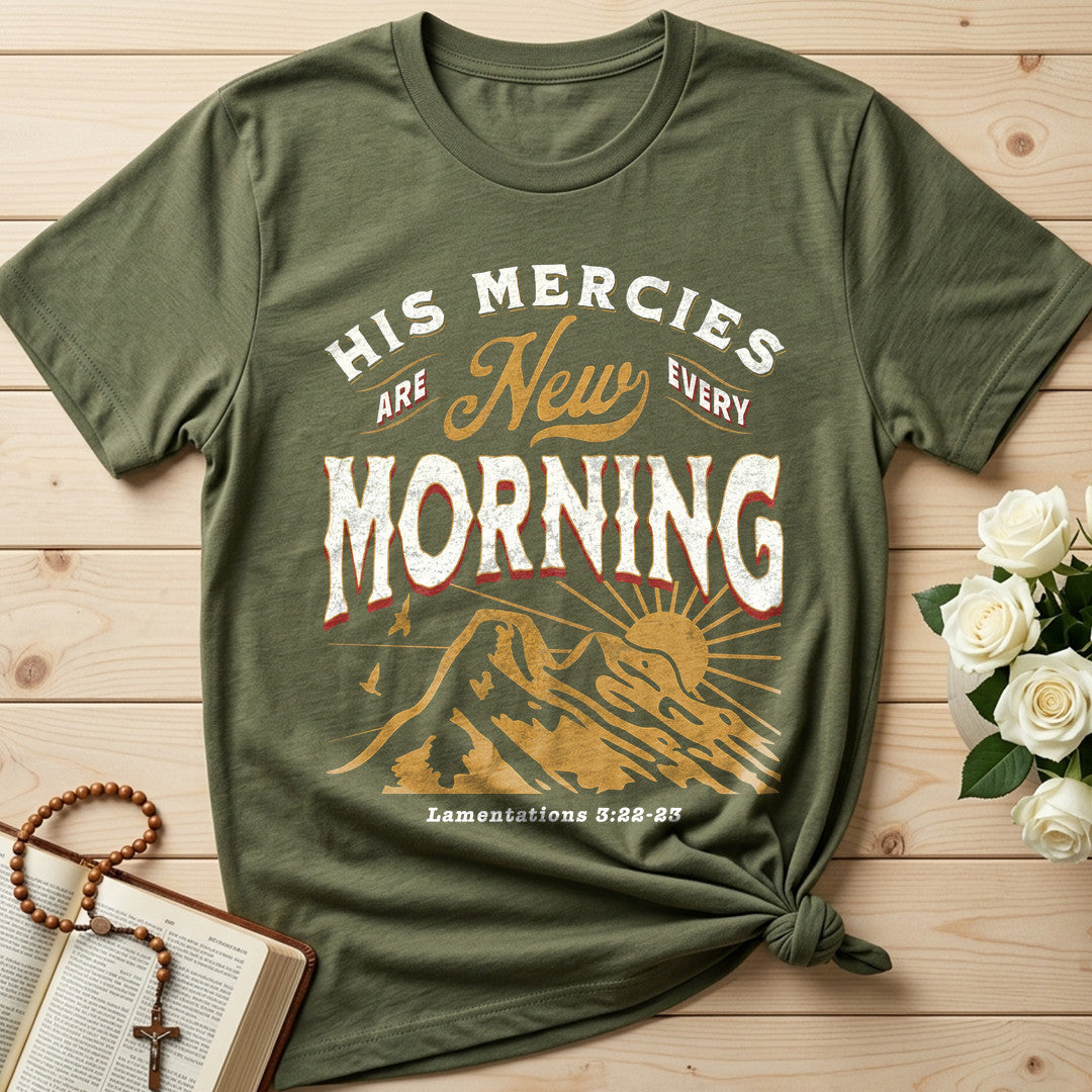 His Mercies Are New Every Morning Lamentations 3.22-23 20